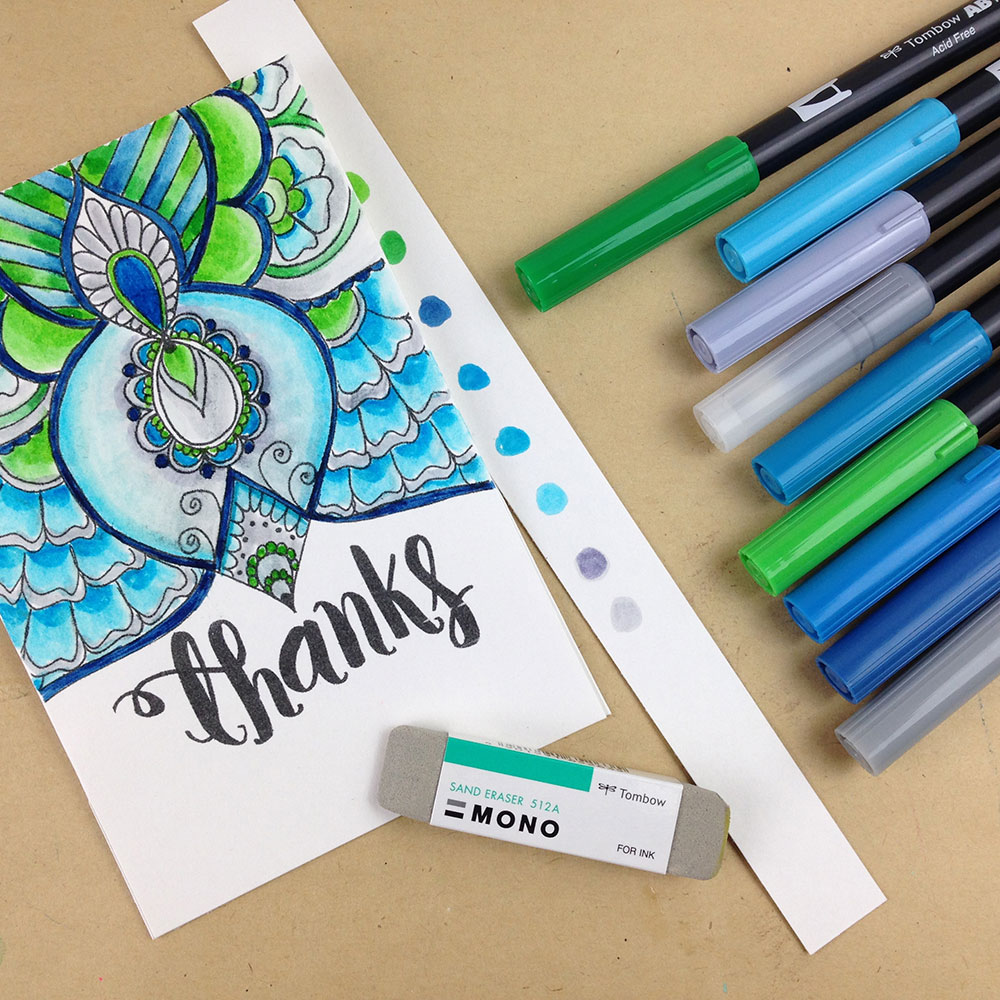 Color Harmonies with Dual Brush Pens - Tombow USA Blog