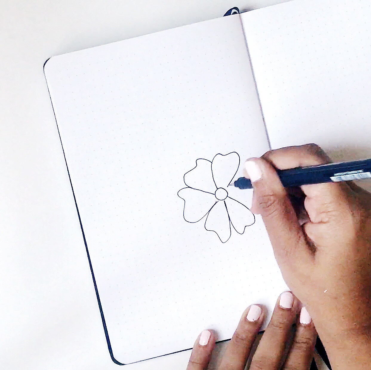 Tips for Drawing Simple Flowers Using MONO Drawing Pens - Tombow