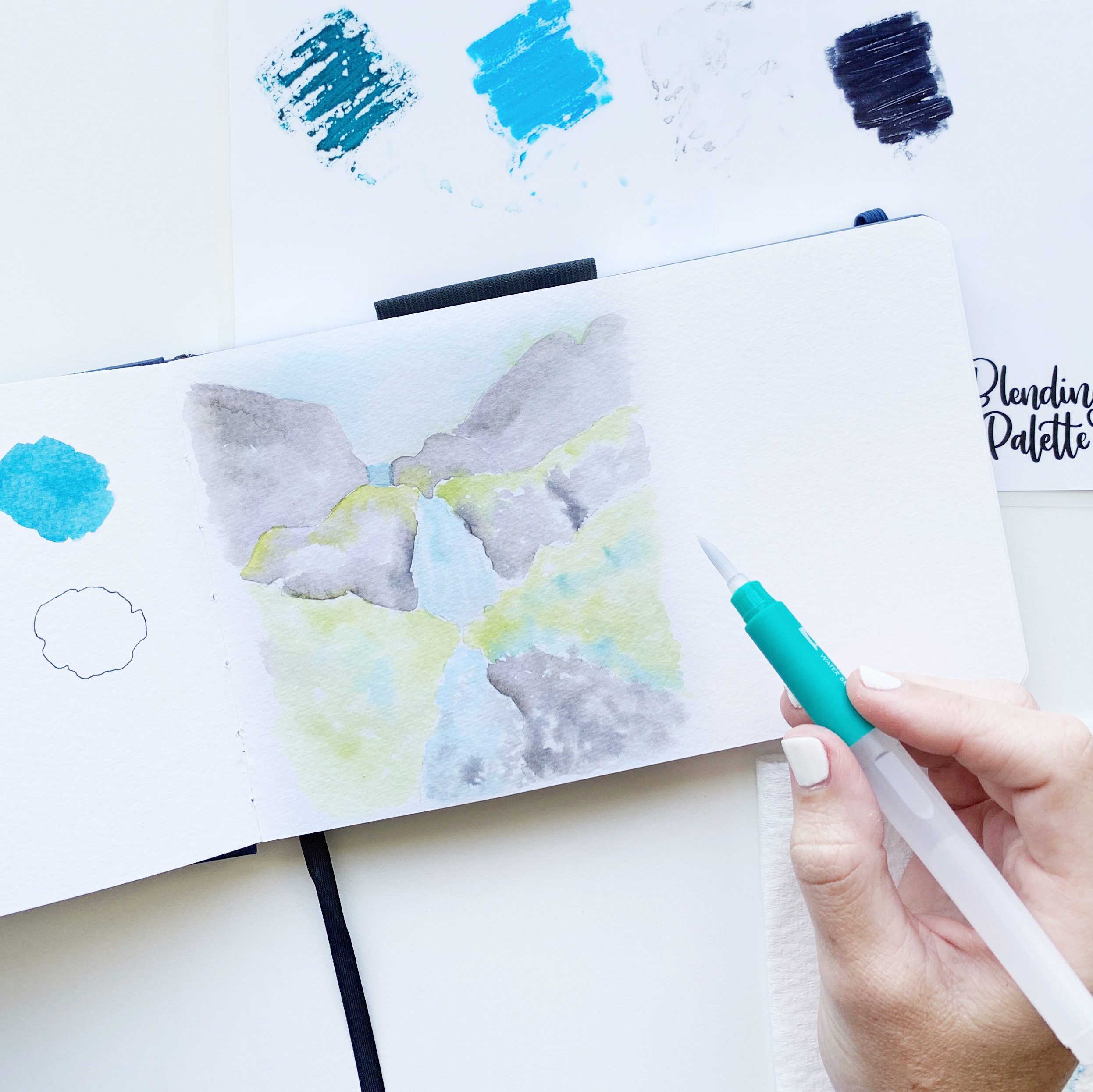 Learn how to create a travel art journal with Adrienne from @studio80design!