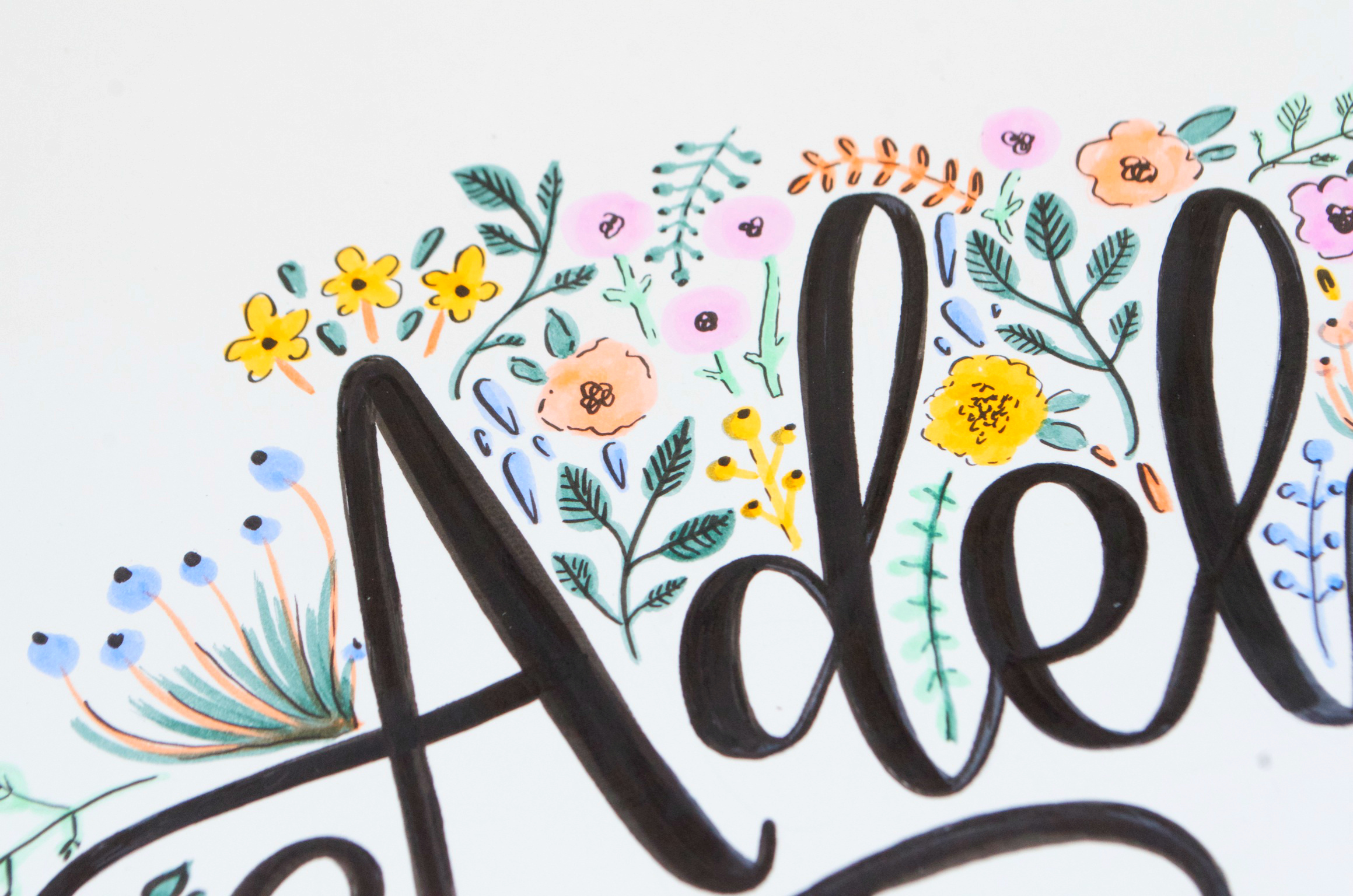 Tombow Brand Ambassador Spotlight: Kiley Shuffett | Q&A with Kiley on her lettering style and approach