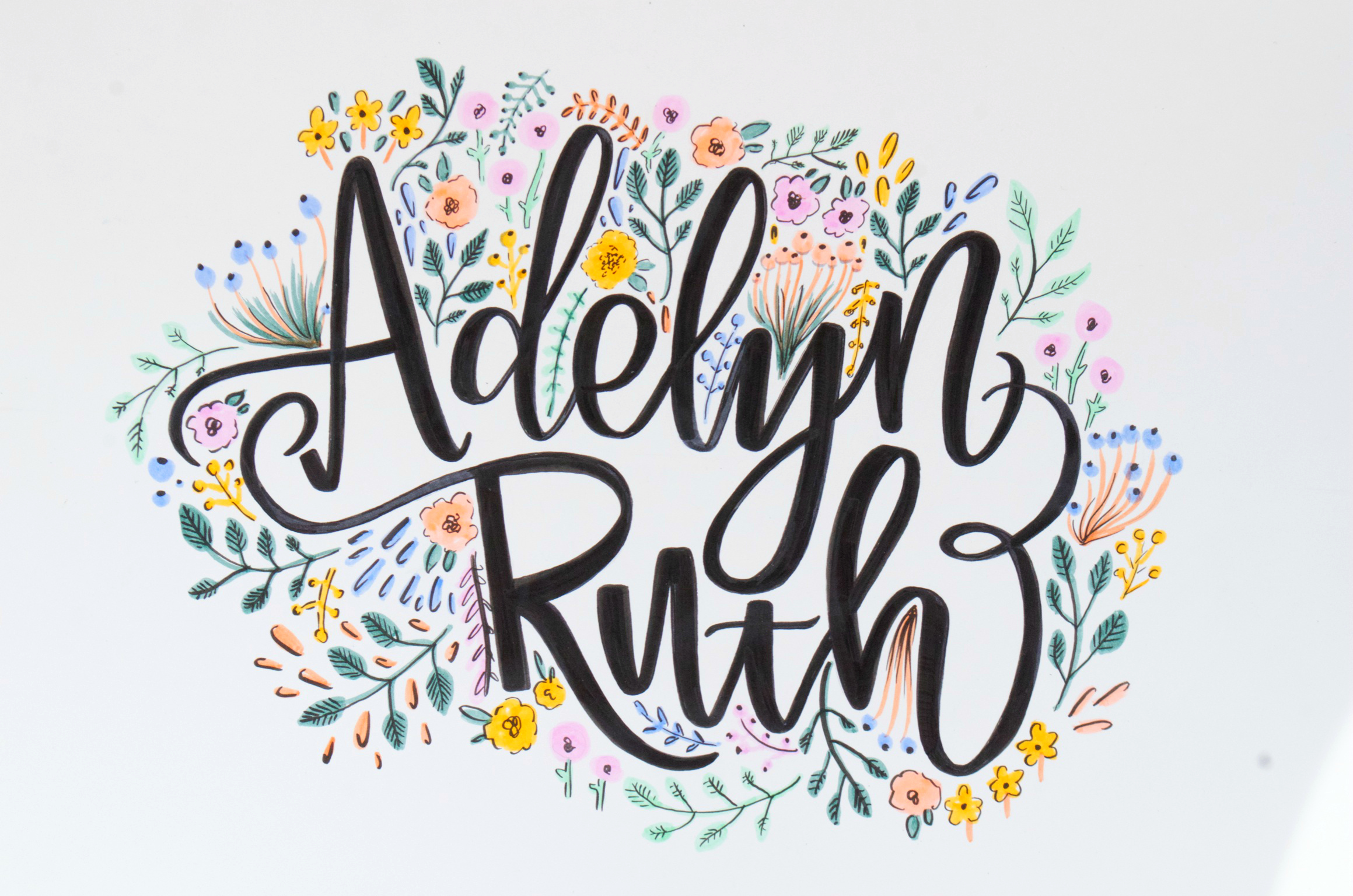 Tombow Brand Ambassador Spotlight: Kiley Shuffett | Q&A with Kiley on her lettering style and approach