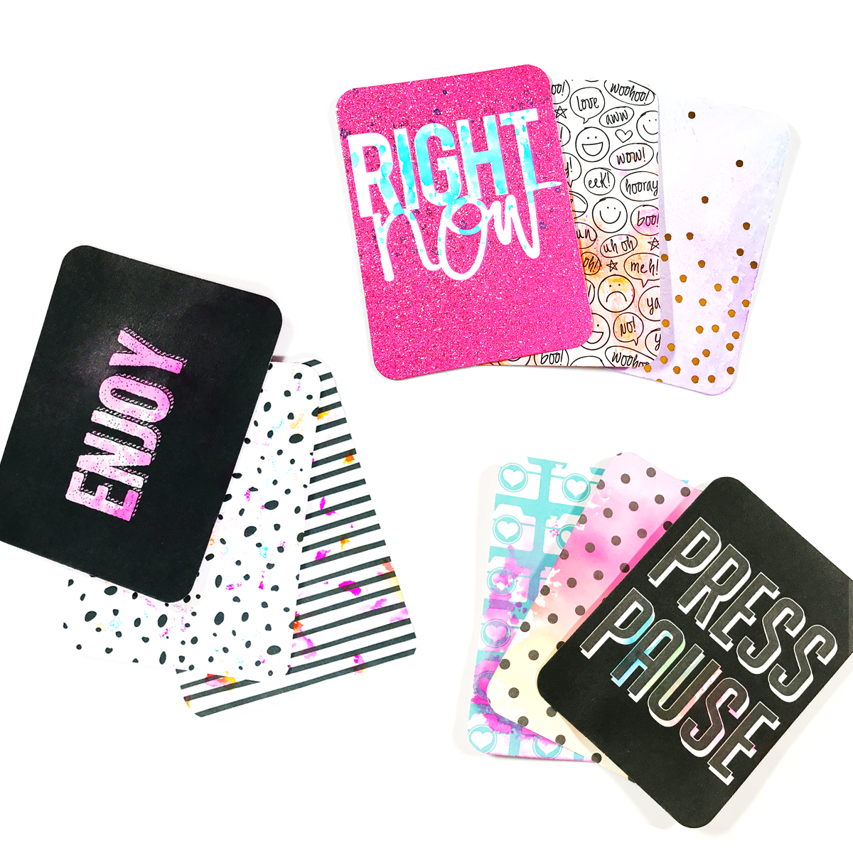 Add Splashes of Color to your Project Life Cards with Tombow Blending Kit