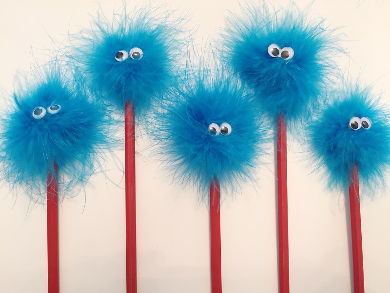 Tombow Cat in the Hat Pencils and Holder by Beth Watson