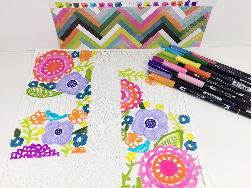 TOMBOW EMBELLISH A JOURNAL WITH DOODLING BETH WATSON