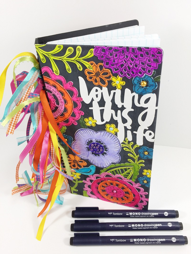 TOMBOW EMBELLISH A JOURNAL WITH DOODLING BETH WATSON