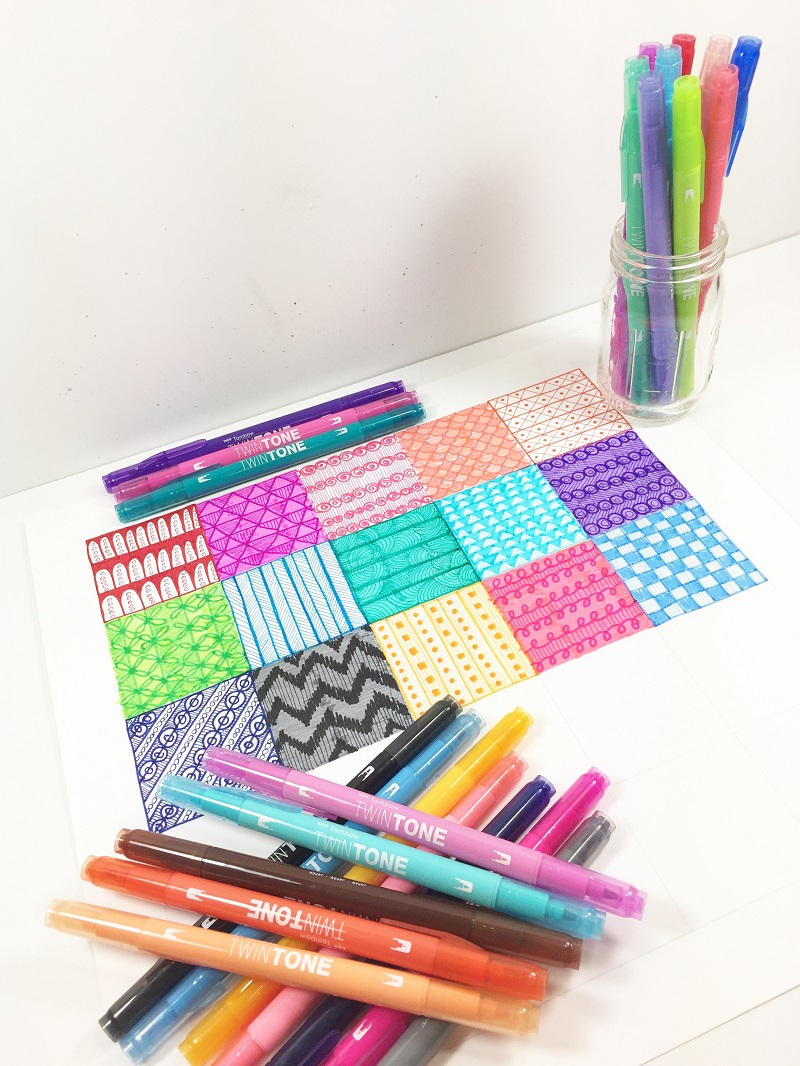 How to Draw Gems with Markers and Colored Pencils - Tombow USA Blog