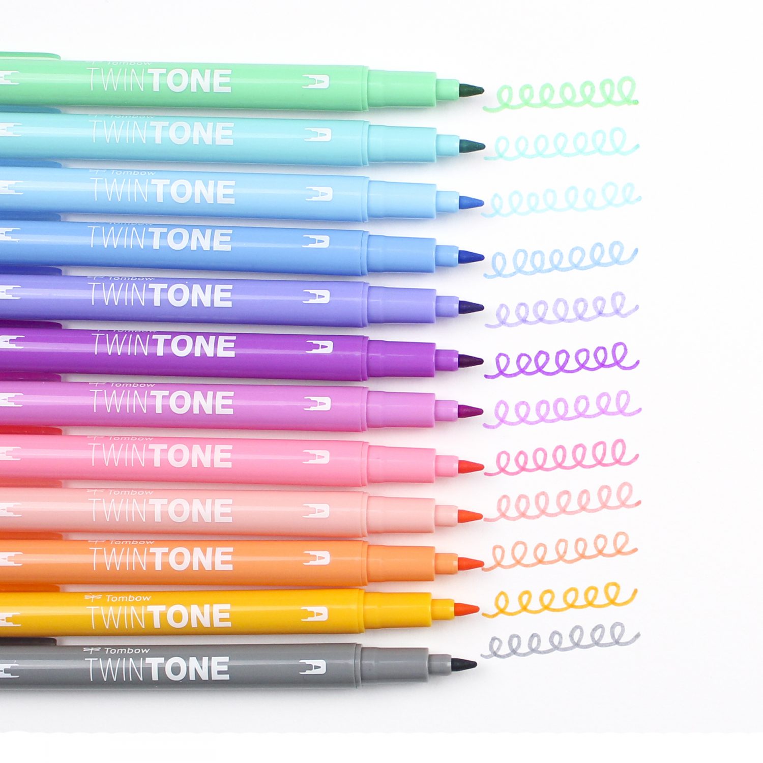 Introducing @tombowusa's new TwinTone Dual Tip Markers! 