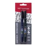Fudenosuke 2-Pack: Handlettering gifts from Tombow | Tombow Holiday Gift Guide | The best gifts for lettering from @tombowusa
