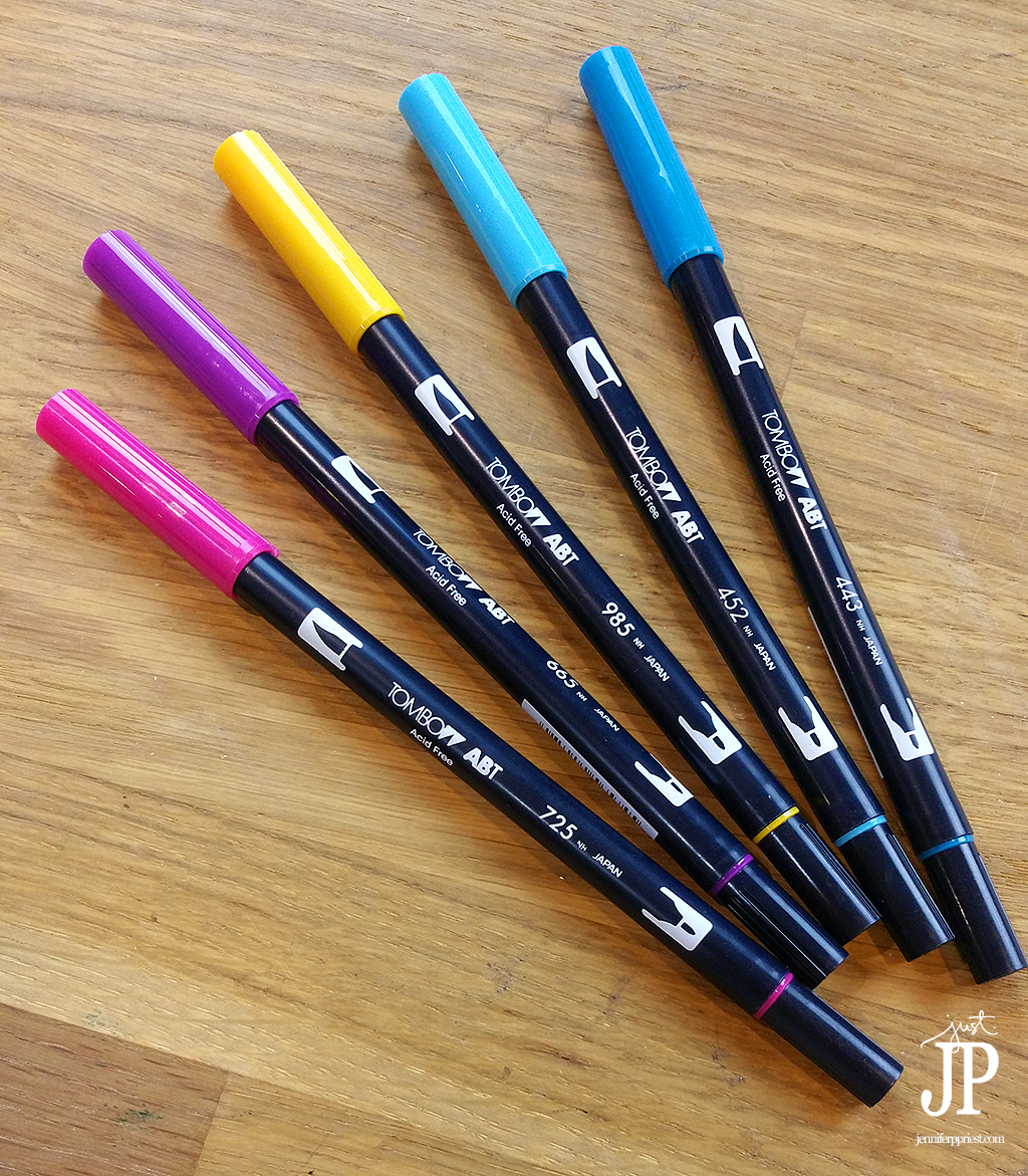 Tombow-Markers---Using-Color-Wheel-to-make-a-card-JPriest