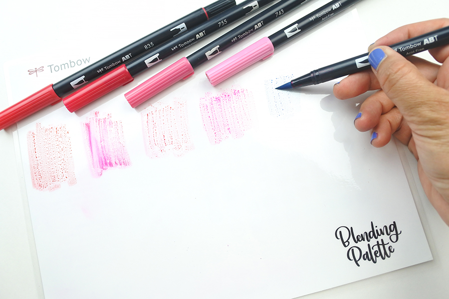 Lettering Tutorial: How to Blend Watercolor and Brush Pens — Letters By Gigi