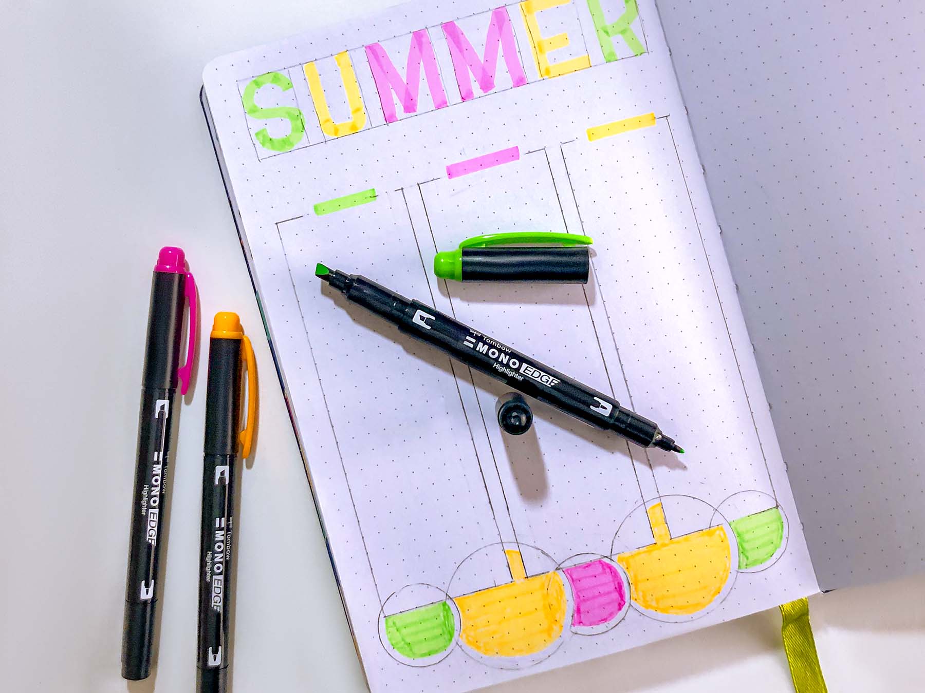 How to Plan a Summer Bucket List - Tombow USA Blog