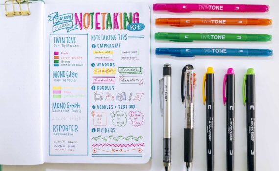 9pk Creative Notetaking Kit - Tombow