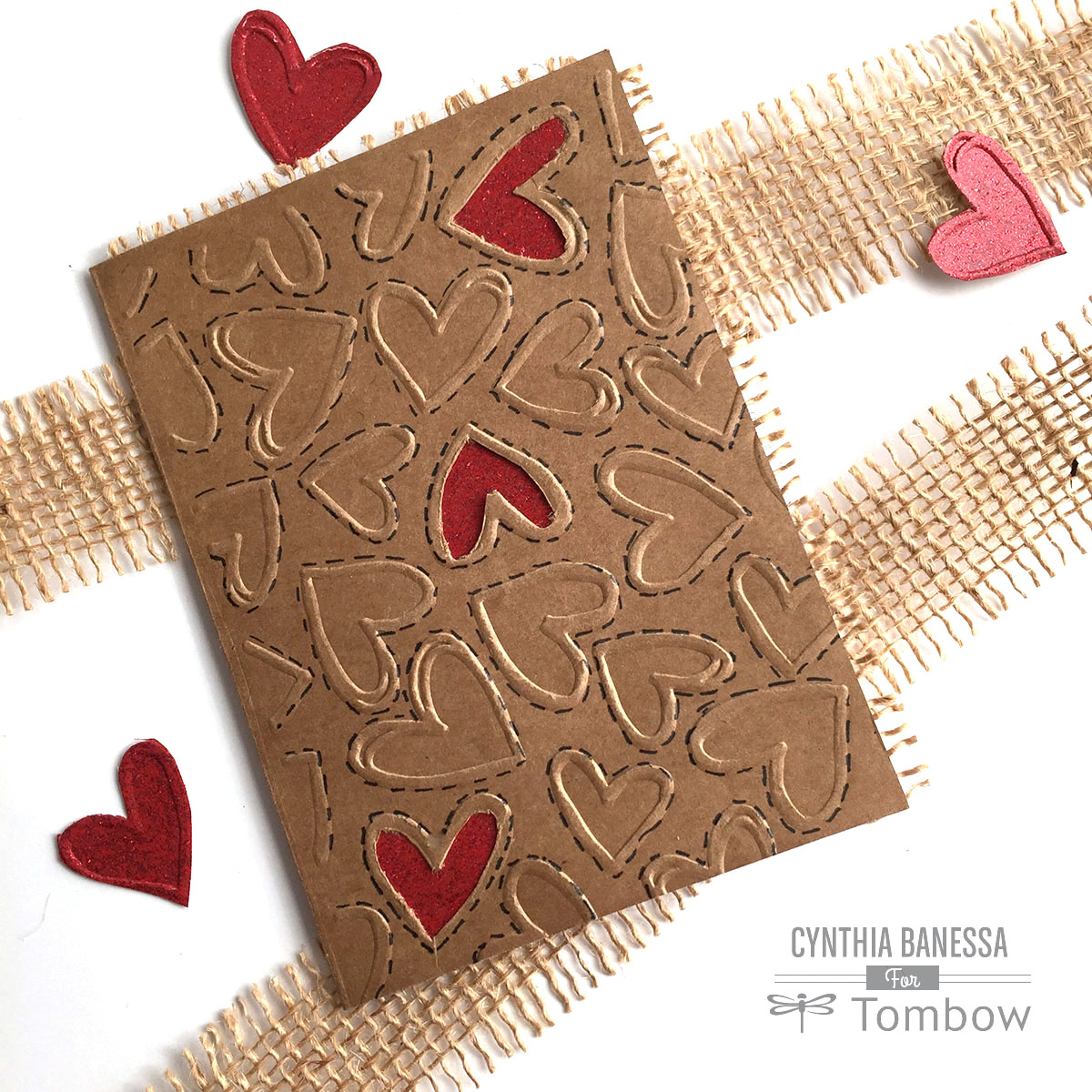 DIY Quilted Valentine Cards - That You Can Send in the Mail