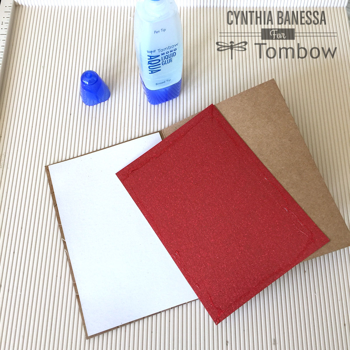 DIY Valentine Card For Him - Tombow USA Blog