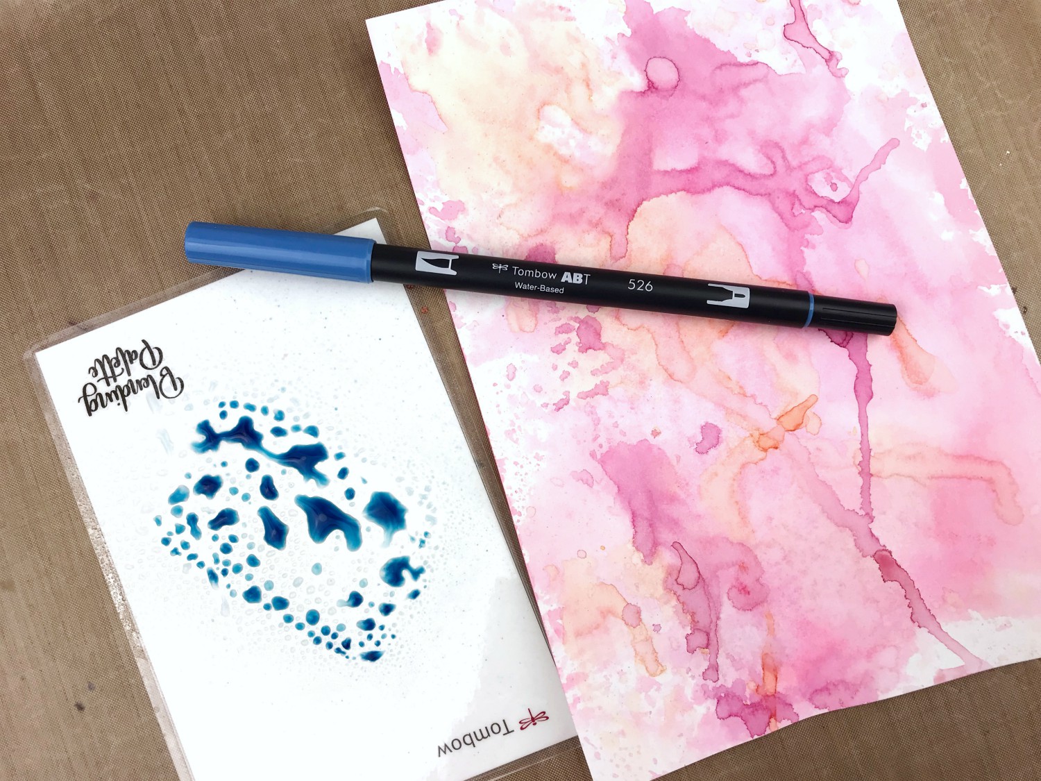 Handmade Watercolor Card Set