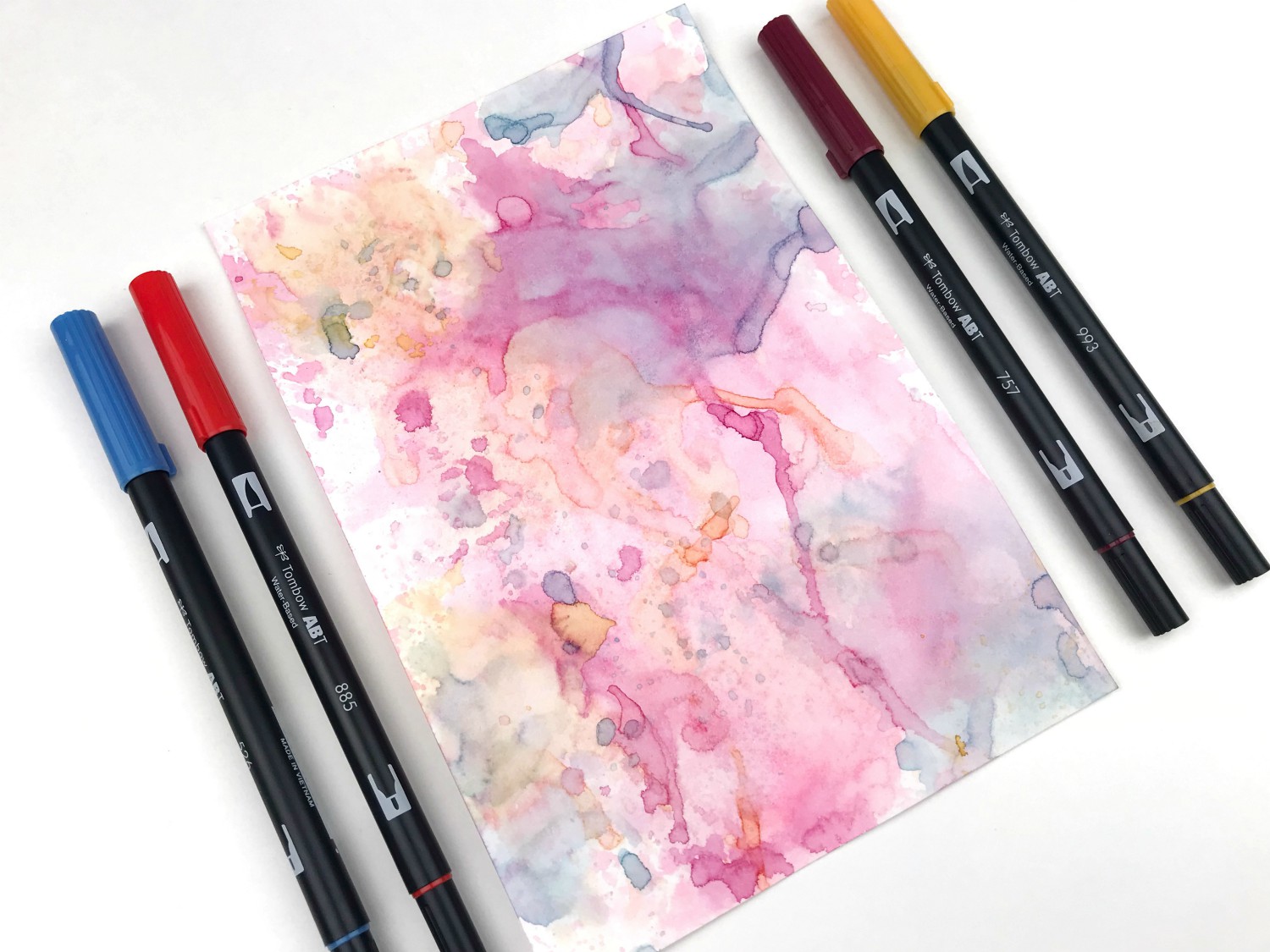 Handmade Watercolor Card Set