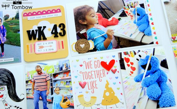 DIY Mini Scrapbook Layouts - Tombow USA Blog