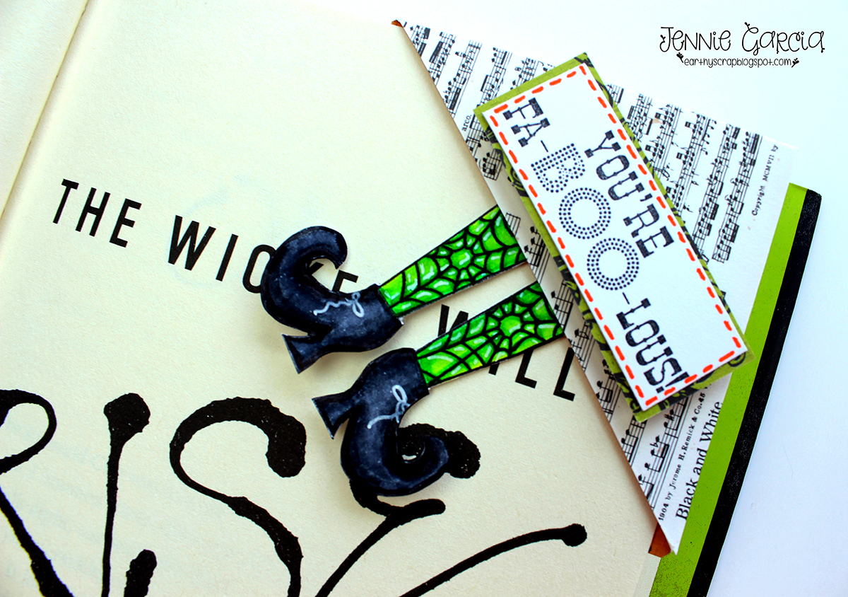 Wicked Witch Bookmark-005