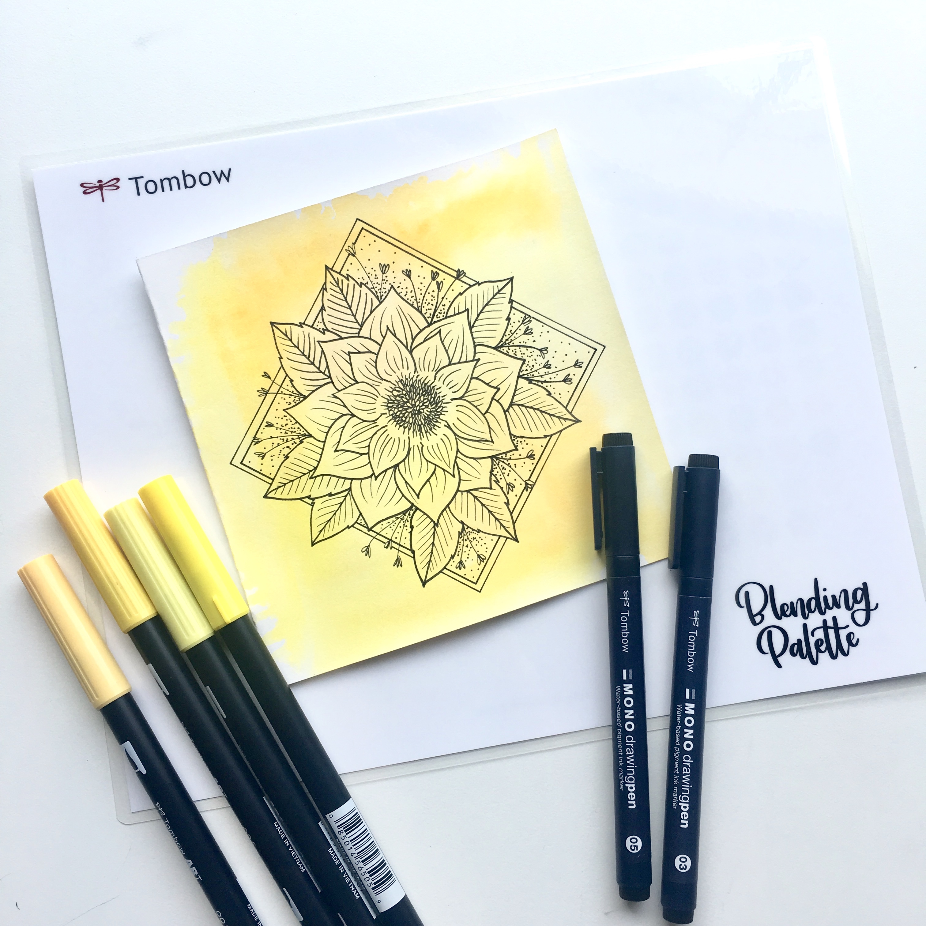 Sunflower Watercolor Card_Adrienne 10