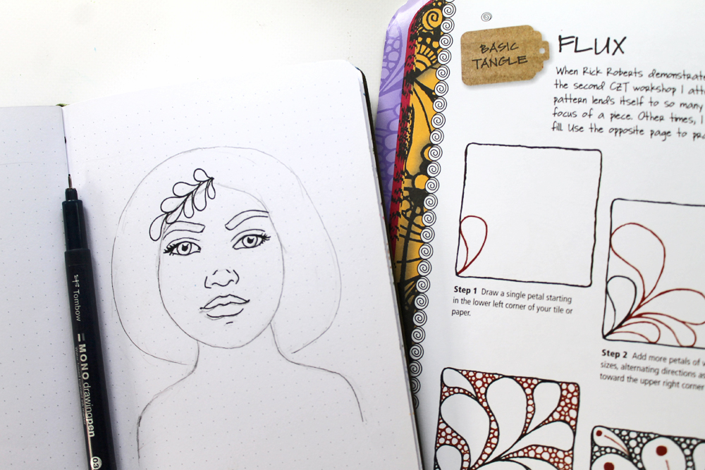 Create Zentangle Doodles with Tombow MONO Drawing Pens - Tombow USA Blog