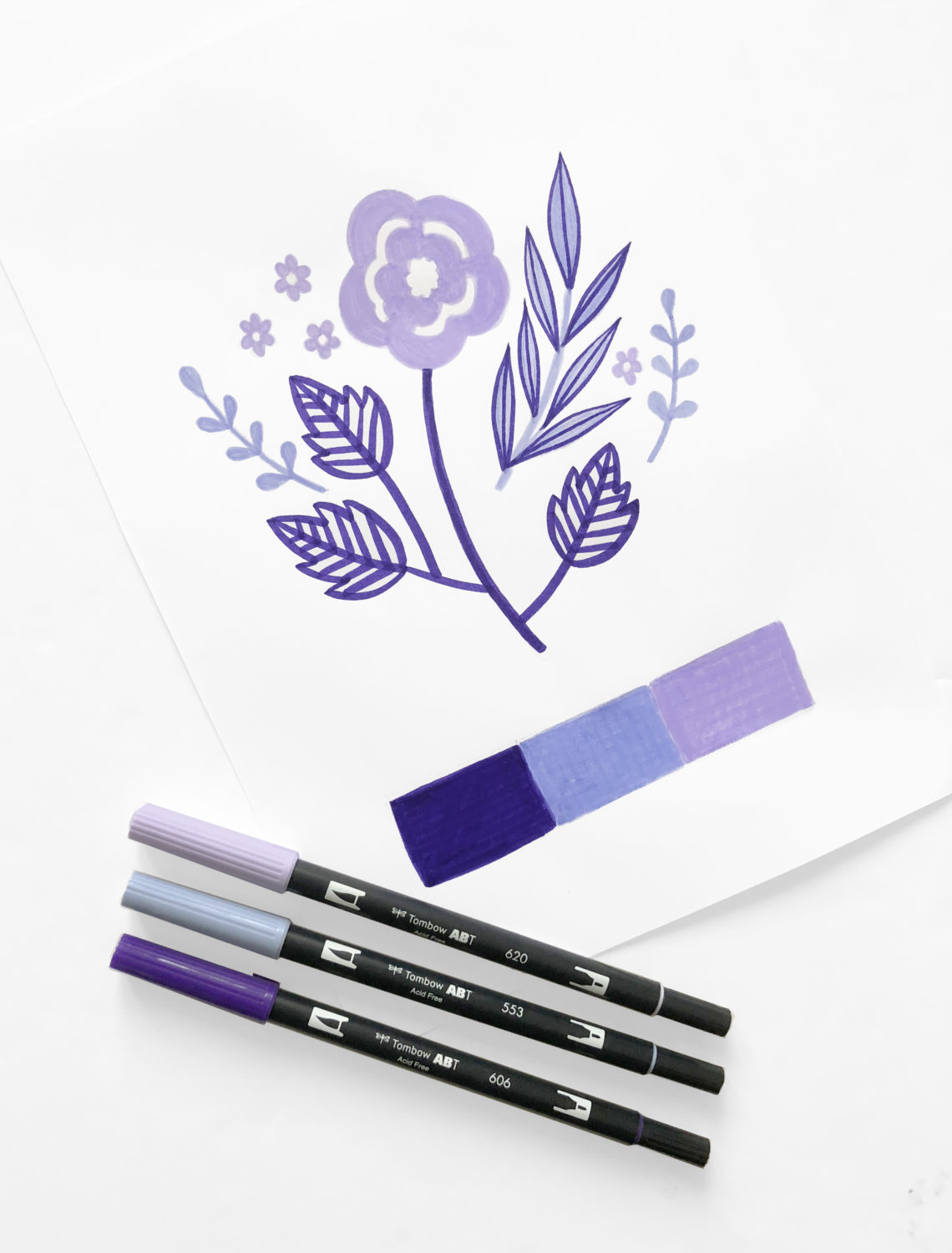 Color Harmonies with Dual Brush Pens - Tombow USA Blog