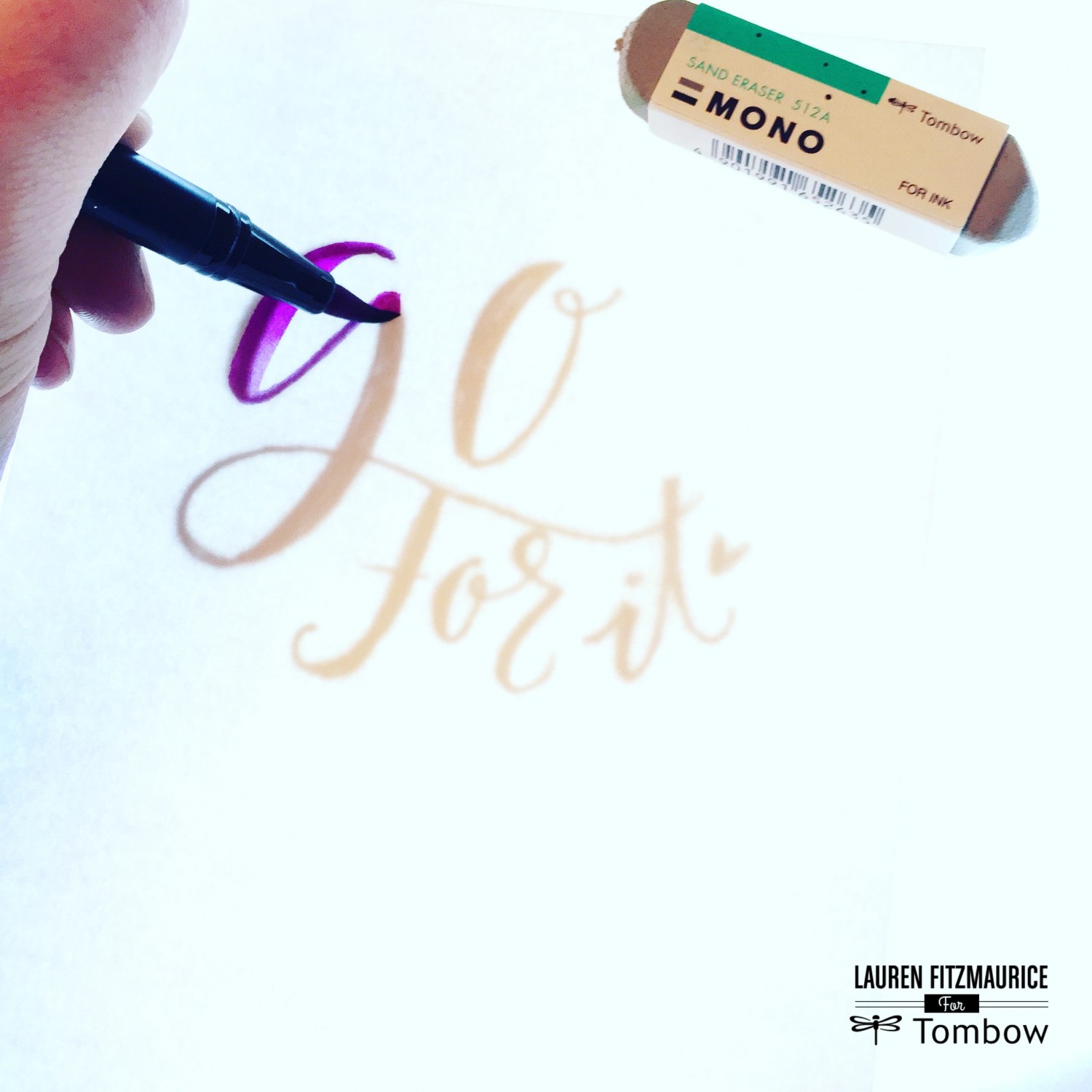Top 10 tools every letterer needs: Tombow MONO Sand Eraser