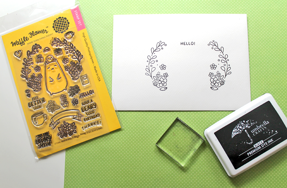 Learn how to make stamped stationary using @tombowusa products and @waffleflower stamps using this DIY by @punkprojects 