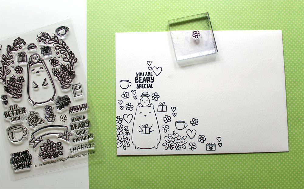 Learn how to make stamped stationary using @tombowusa products and @waffleflower stamps using this DIY by @punkprojects 