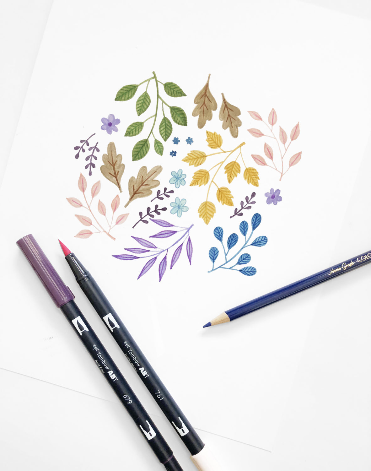 How to Doodle: 6 Plants to Draw! - Tombow USA Blog