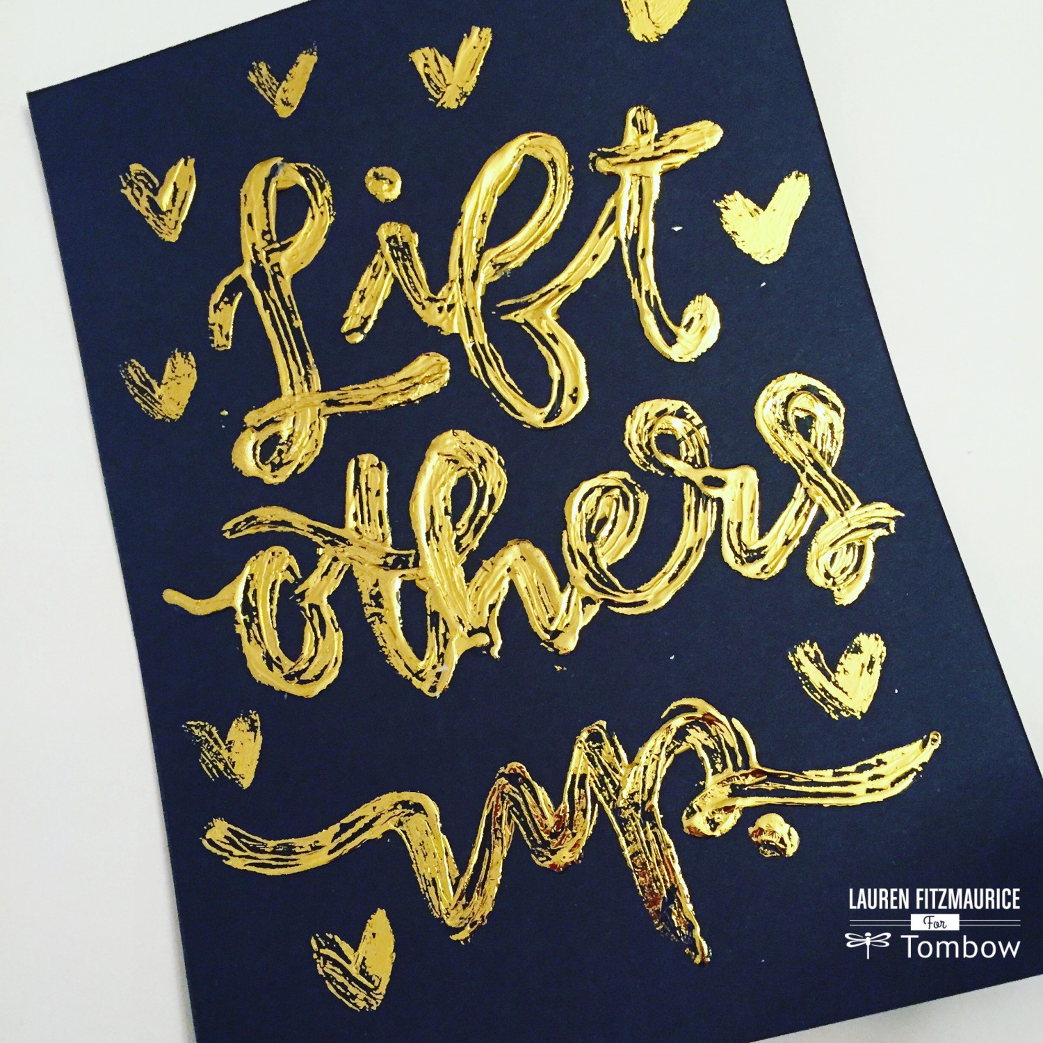 Fun foil projects to create with Tombow products!