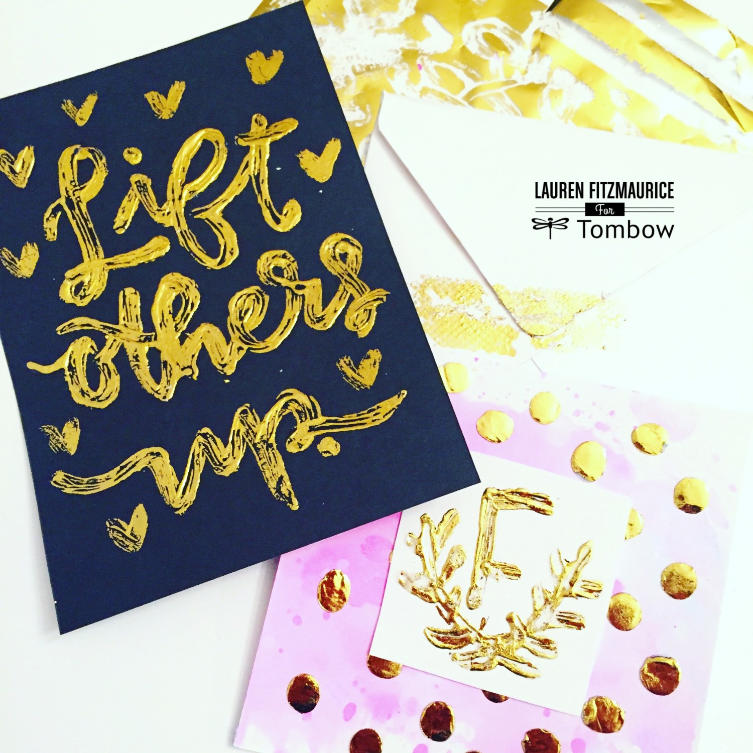 Fun foil projects to create with Tombow products!