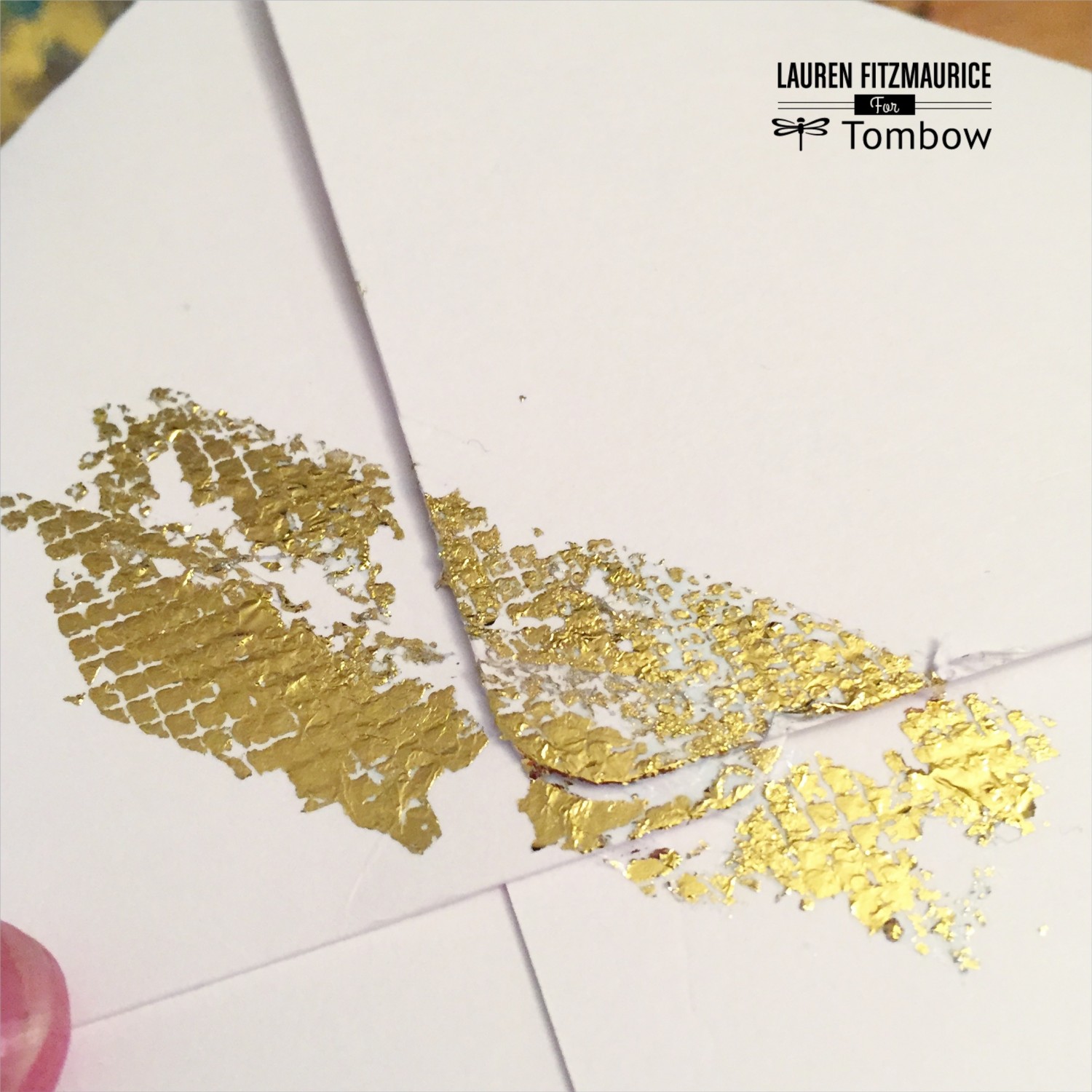 Fun foil projects to create with Tombow products!