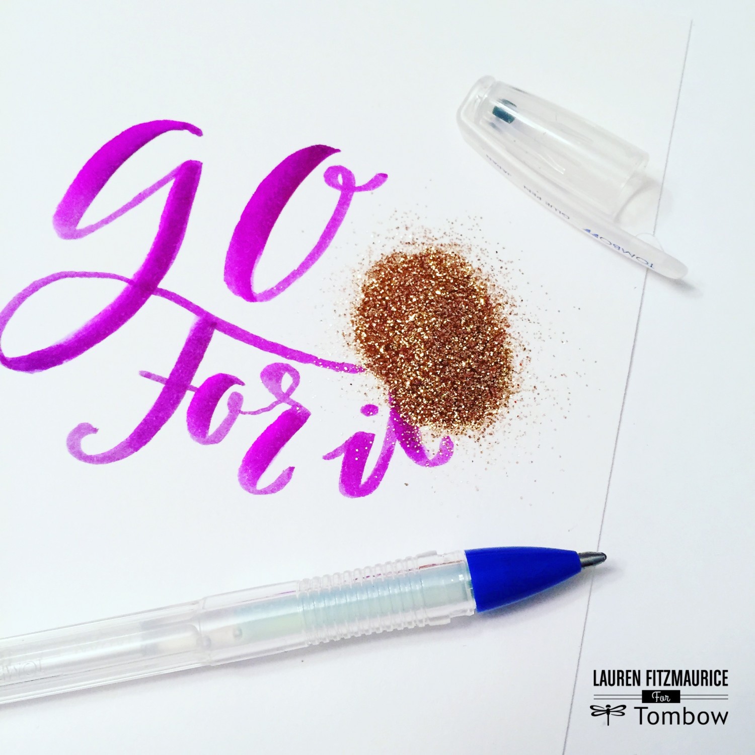 Top 10 tools every letterer needs: Tombow MONO Glue Pen