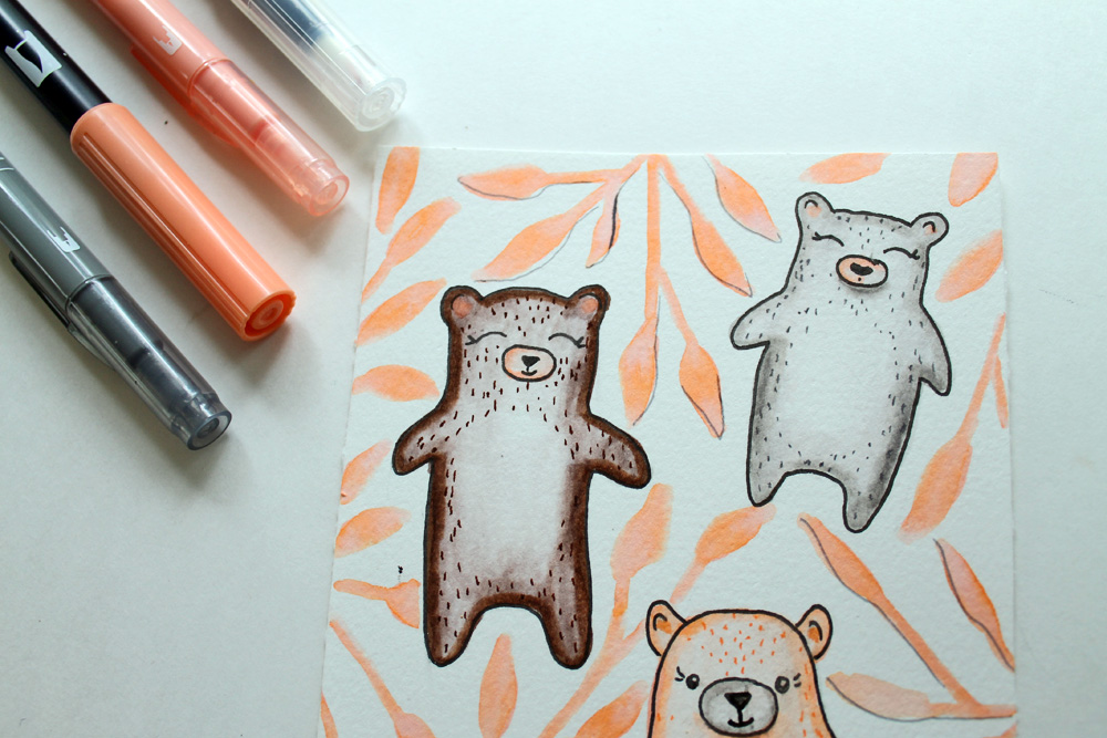 Learn how to Doodle Bears with this EASY Tutorial