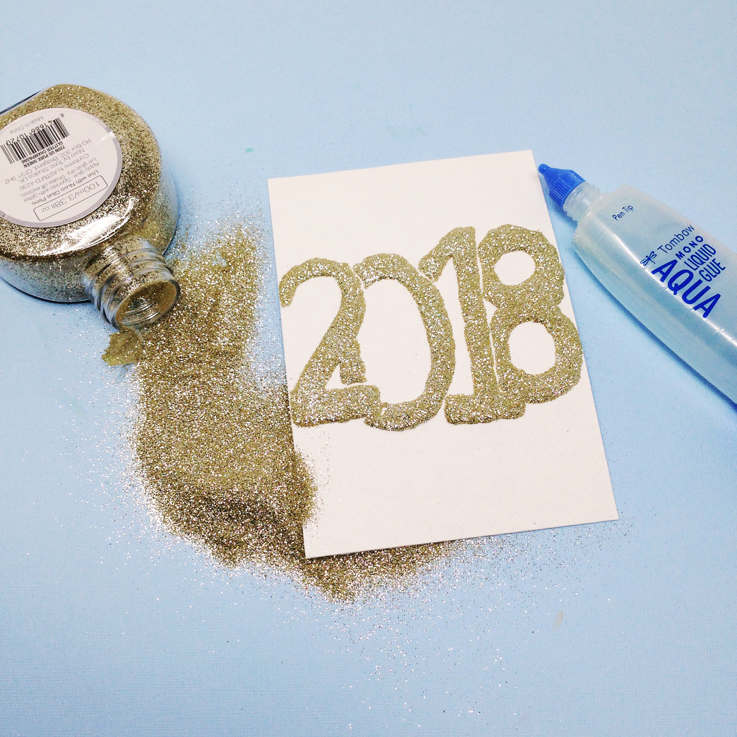 Make Your Own New Year's Party Decor - Tombow USA Blog