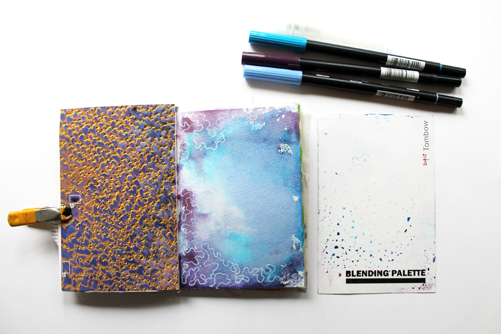 Mixed Media Art Journaling Tutorial - Tombow USA Blog