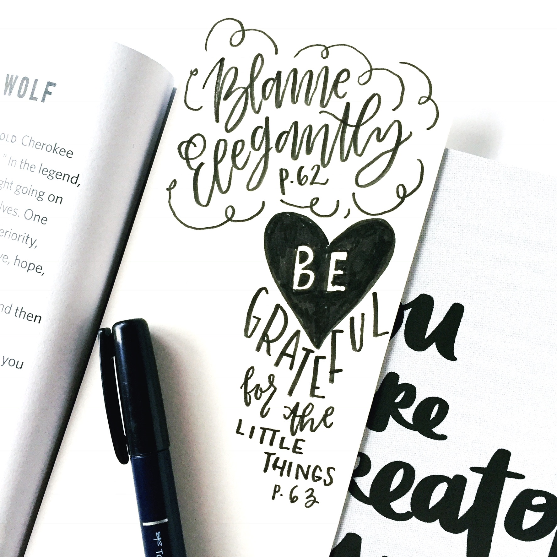 Lauren Fitzmaurice of @renmadecalligraphy on instagram and renmadecalligraphy.com shows you 3 ways to practice lettering while you read using products from tombowusa.com. For more lettering tips check out blog.tombowusa.com. Happy Lettering!