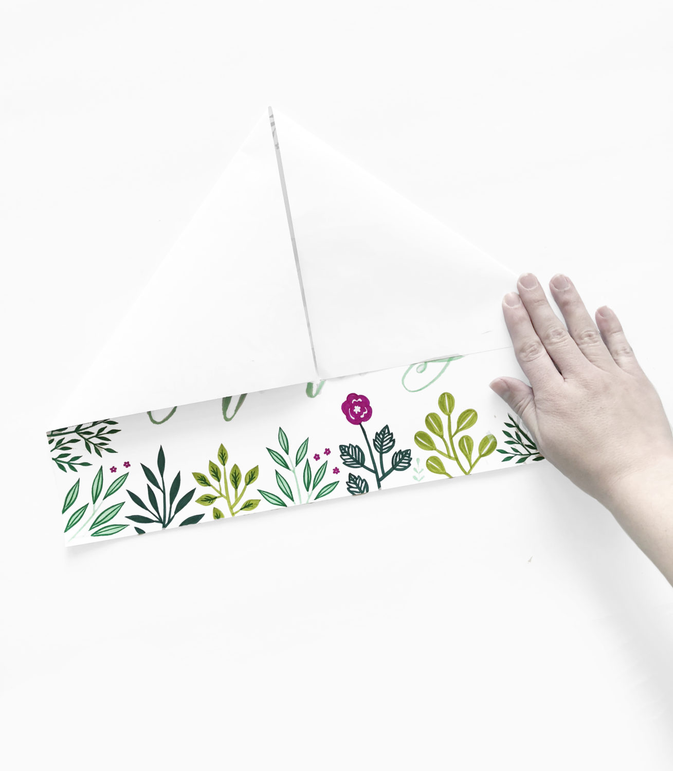 Happy Birthday Tombow - How to create a birthday card and envelope with one piece of paper and Tombow Dual Brush Pens