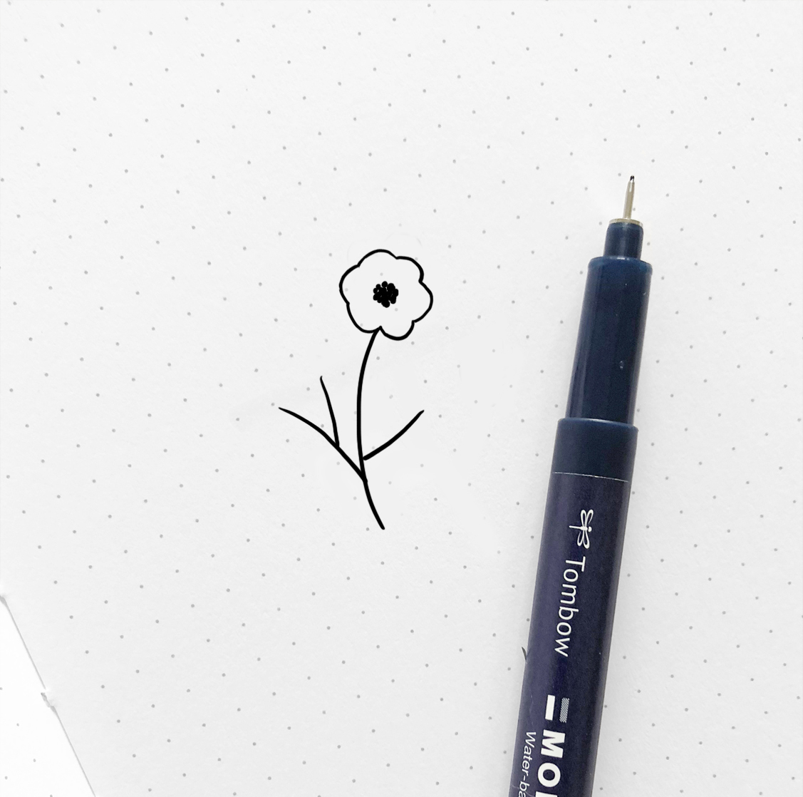 How to doodle a flower