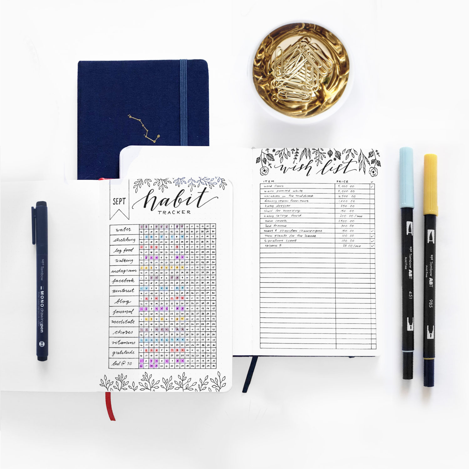 Dot-Grid Planners – Bullet Journals for Inspired Organization