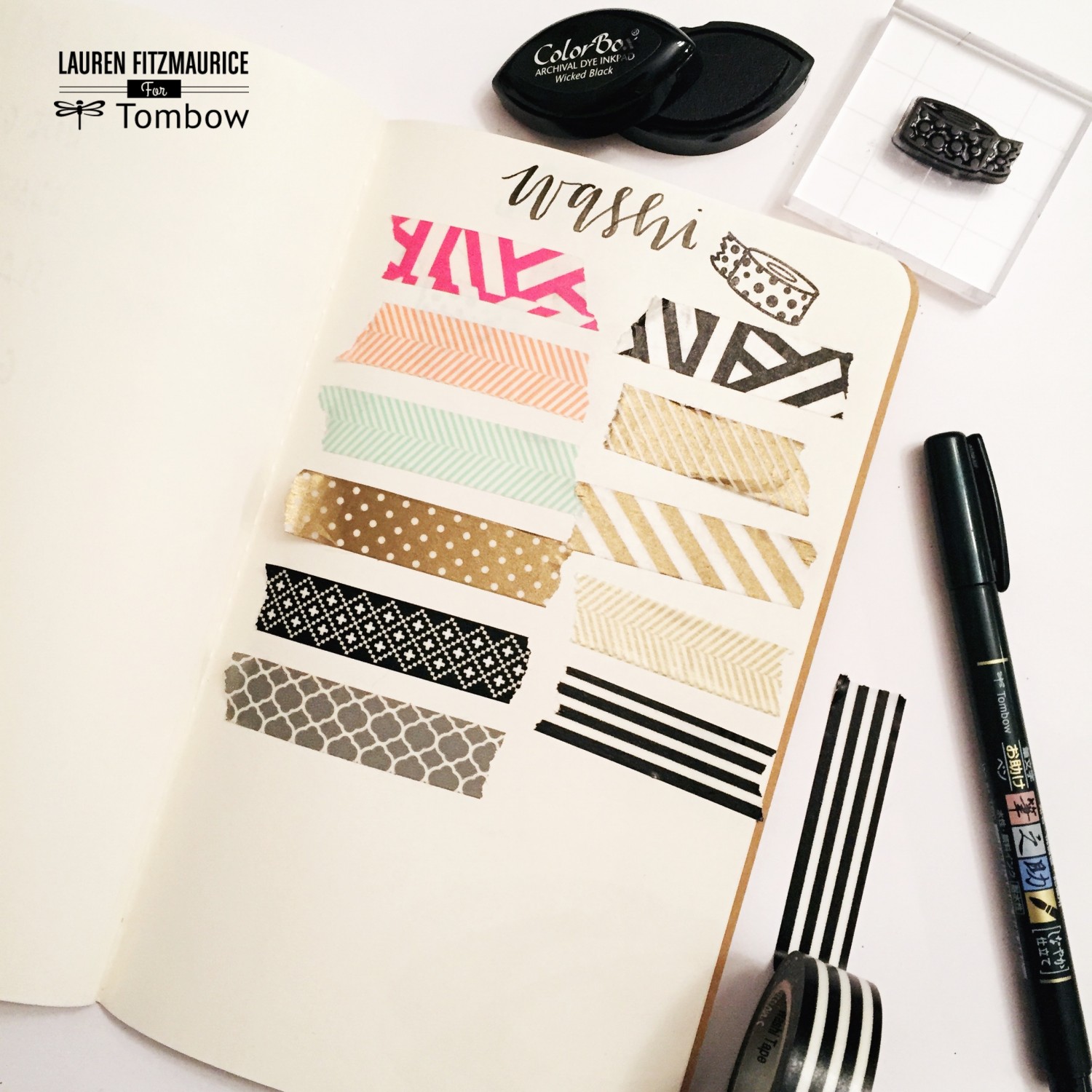 Organize your craft stash with Tombow and Sweet Stamp Shop products.