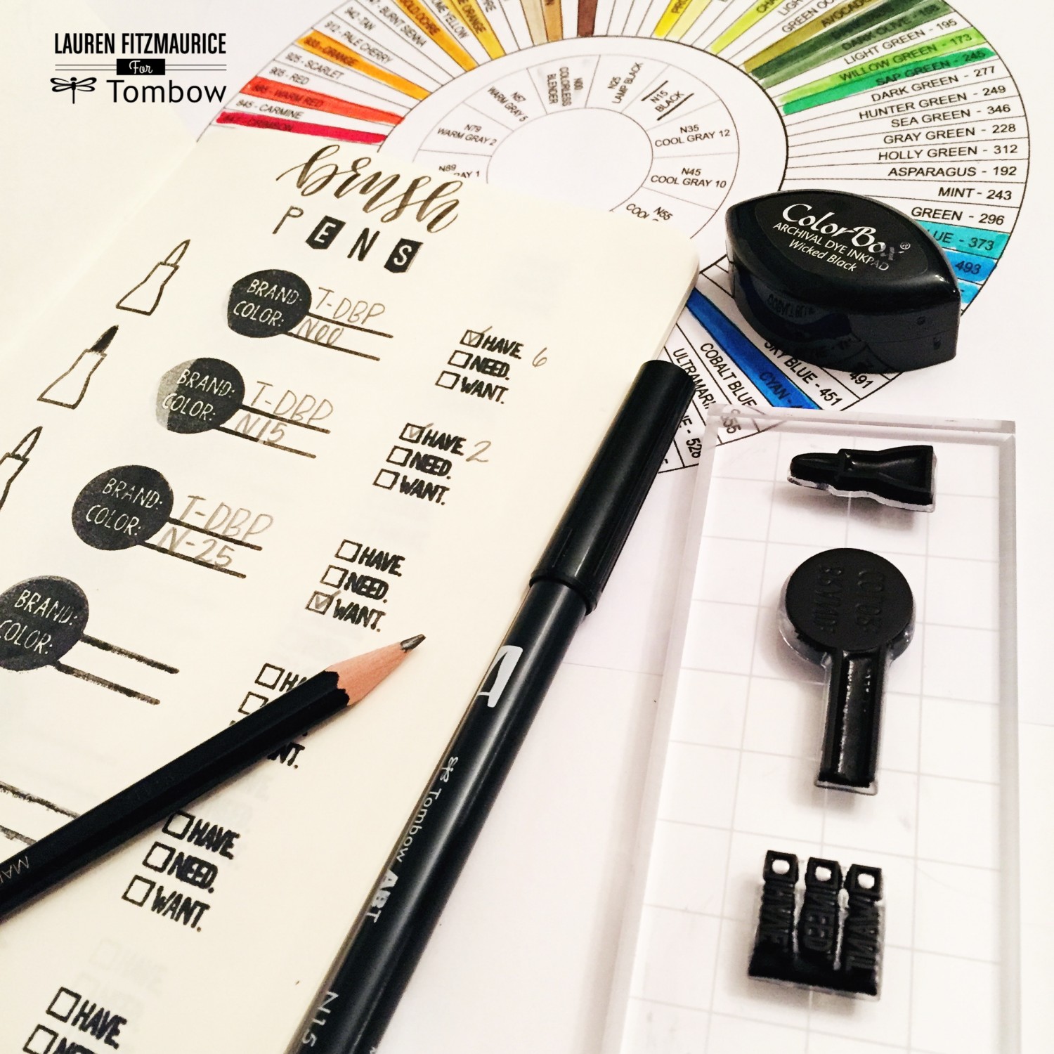 Organize your craft stash with Tombow and Sweet Stamp Shop products.