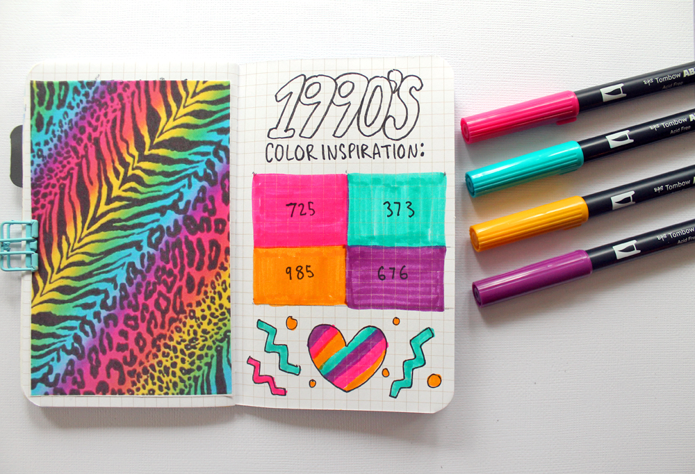 Color Harmonies with Dual Brush Pens - Tombow USA Blog