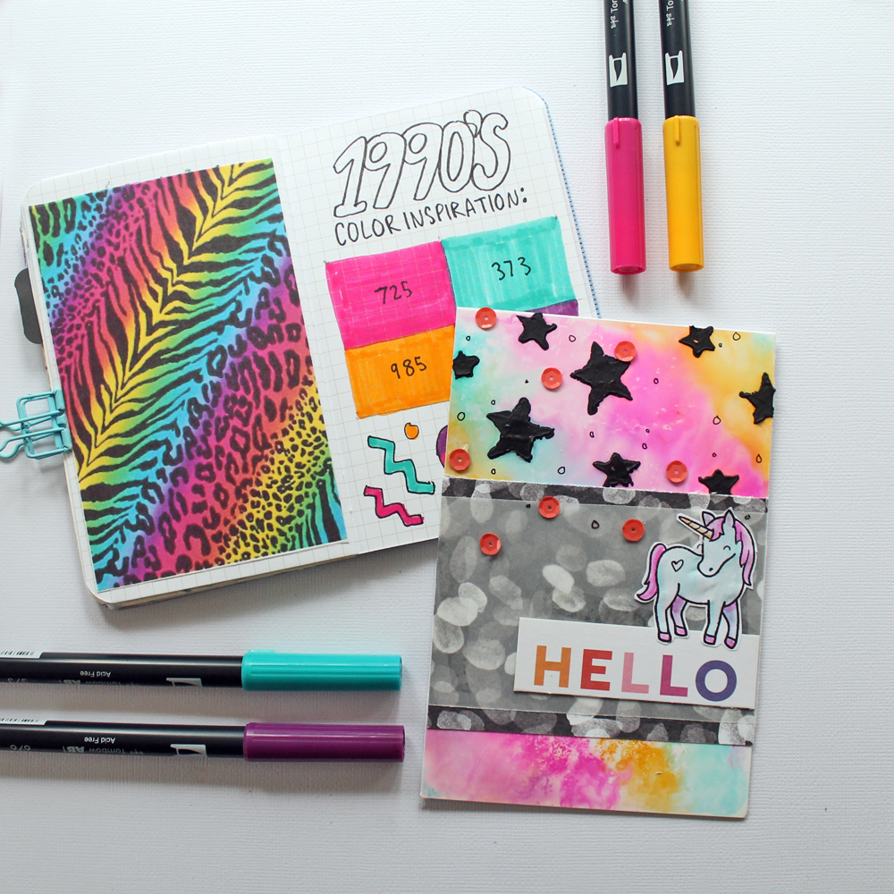 Color Harmonies with Dual Brush Pens - Tombow USA Blog