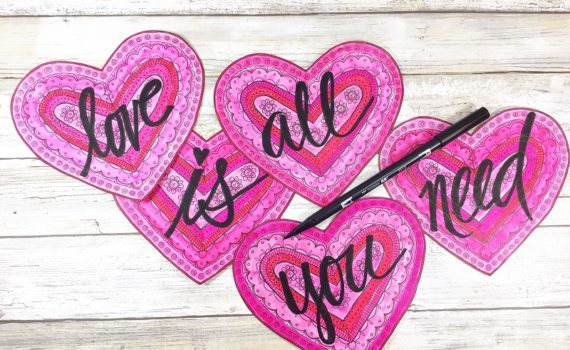 10 Easy Valentine's Day Doodles - Amy Latta Creations