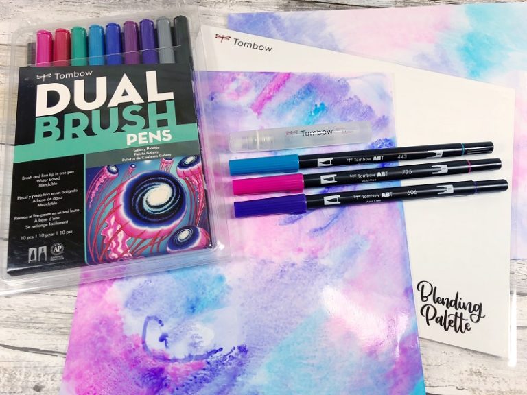 Create a Magical Unicorn Wand with the Splash Technique - Tombow USA Blog