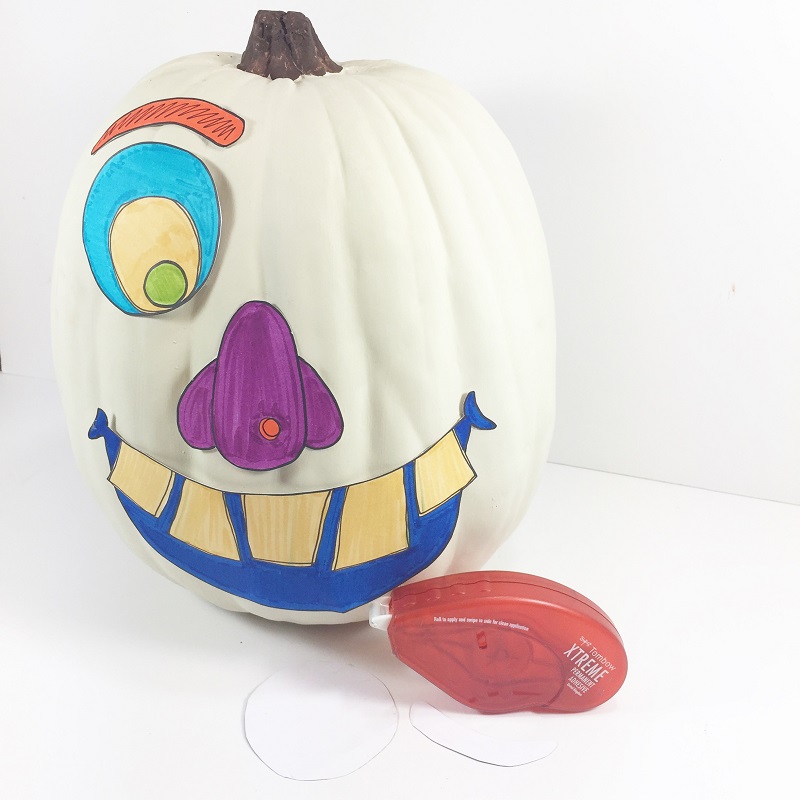 Quick and Easy No Carve Monster Pumpkins - Tombow USA Blog