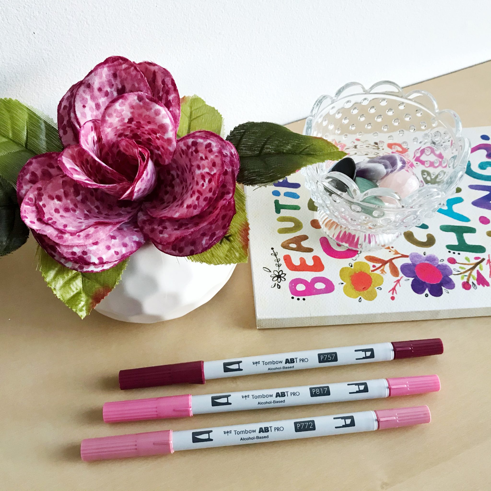 Small Paper Flower Tutorial - Tombow USA Blog