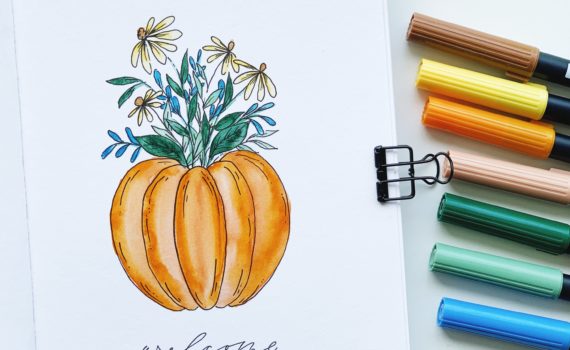 5 Tips for Drawing with Brush Pens - Tombow USA Blog  Brush pen art, Pen  art drawings, Sketch pen drawing