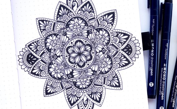 Learn how to draw mandalas with Adrienne from @studio80design!